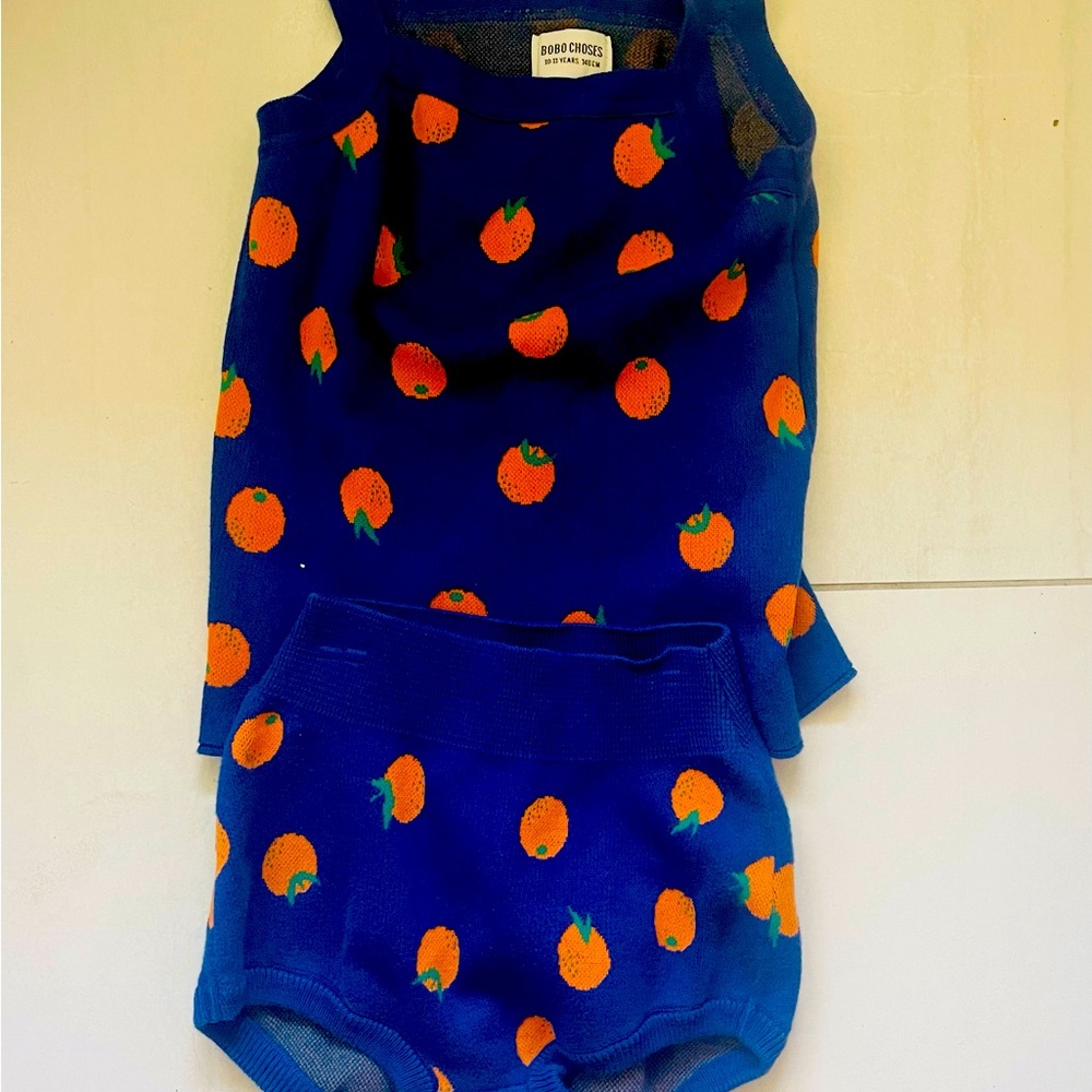 Kids Blue and Orange Matching Set